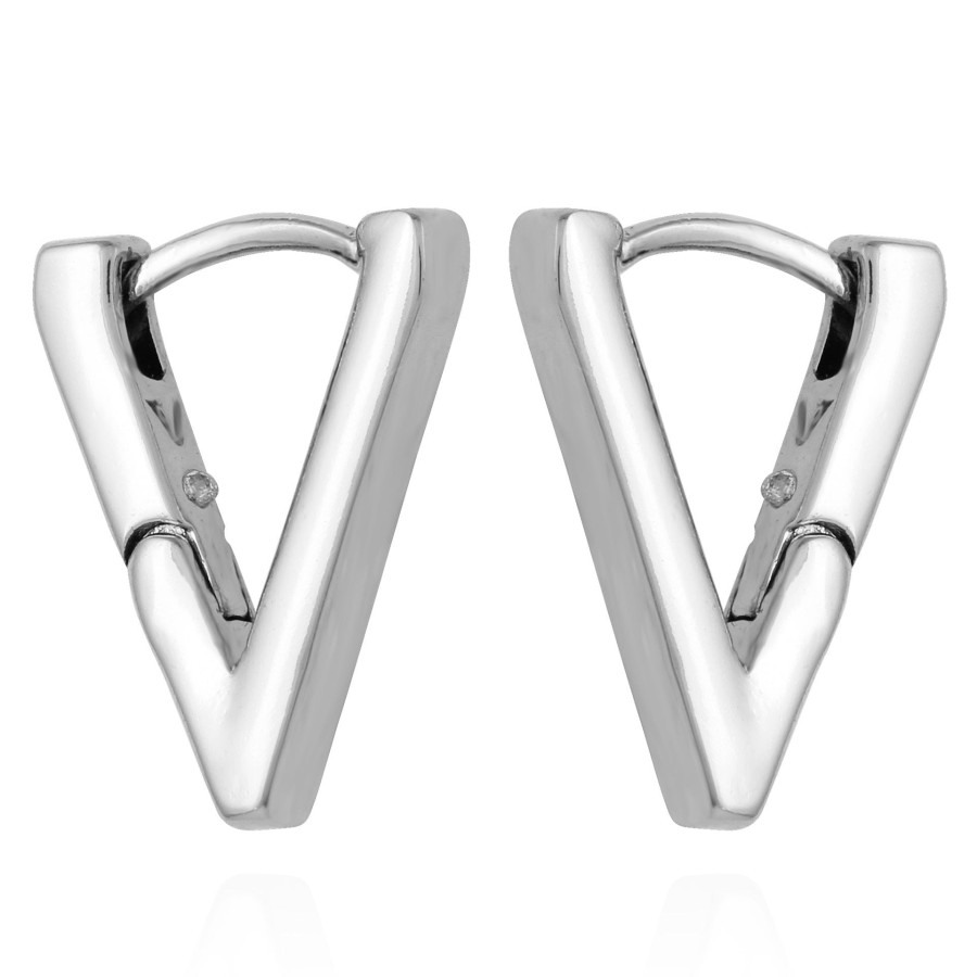 Vince Camuto Orecchini Huggie Donna Forma V Oro