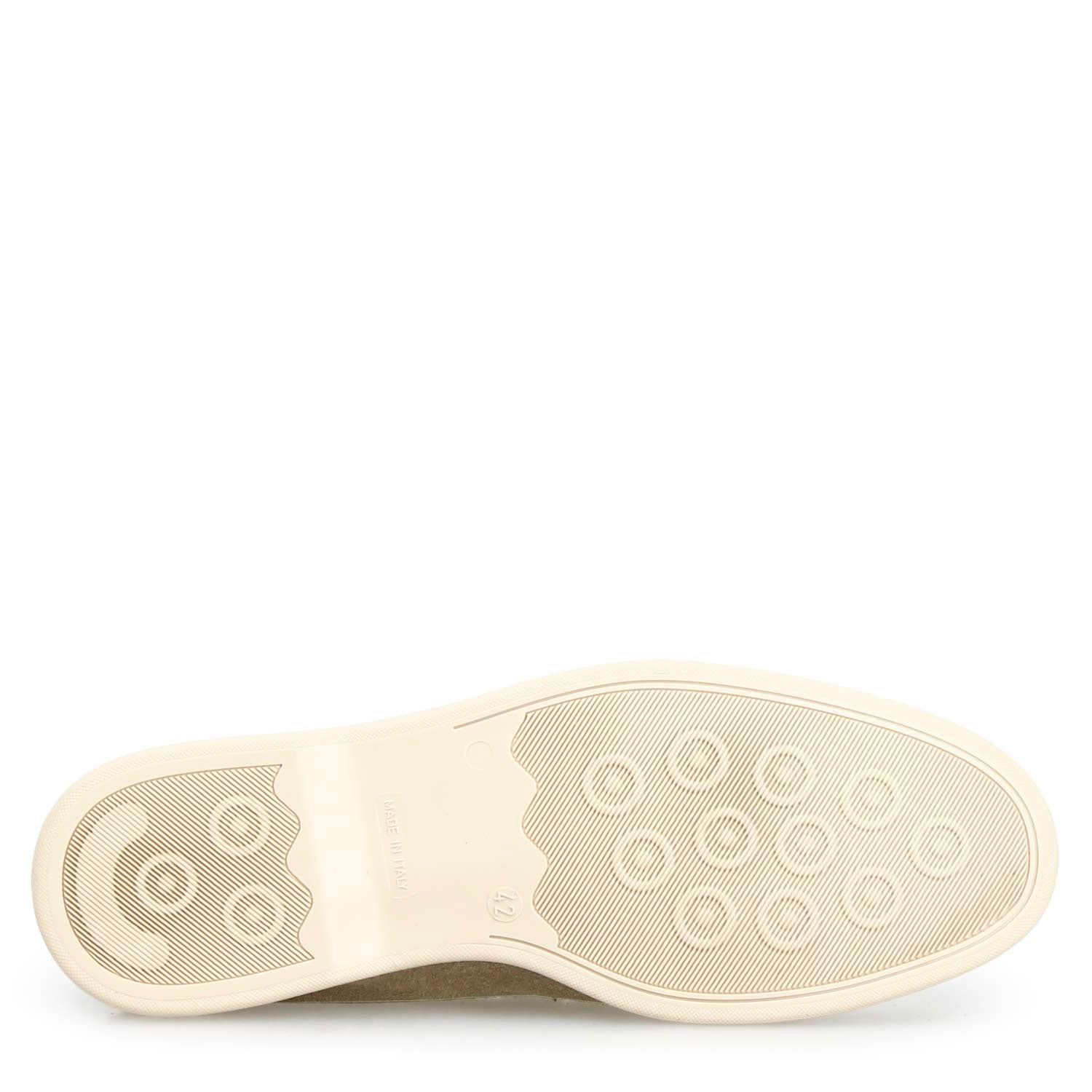 Leonardo Shoes Elite mocassino camoscio beige sabbia