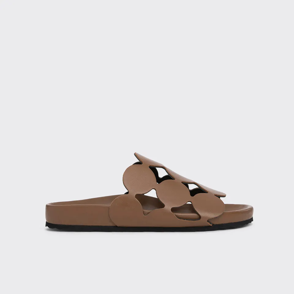 Pierre Hardy Beach Bulles mules donna cammello 35 mm