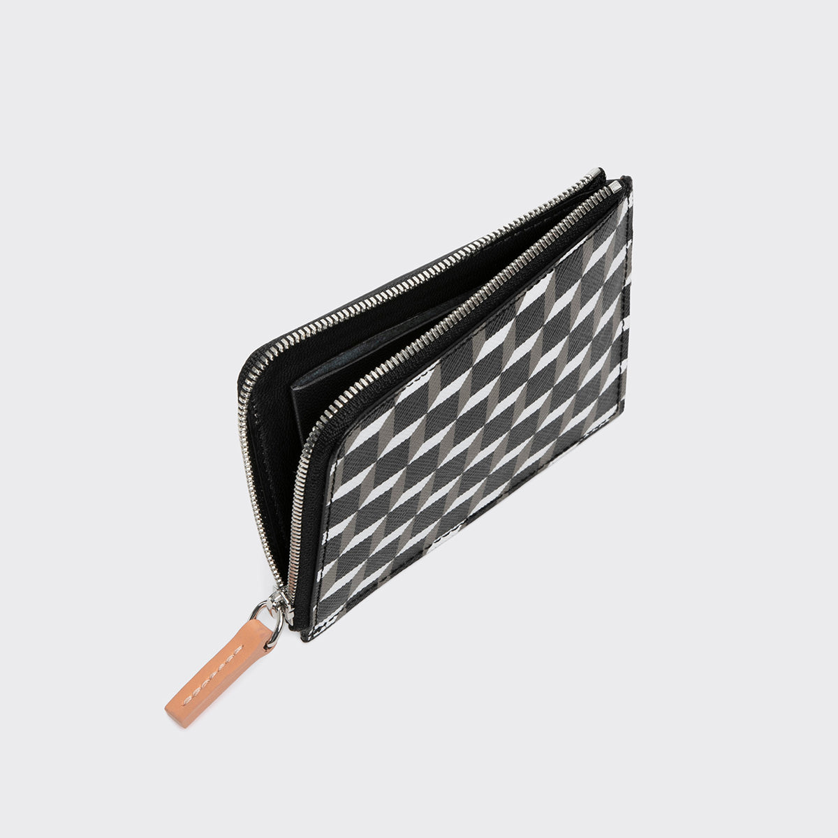 Pierre Hardy Valois portamonete nero cube perspective zip