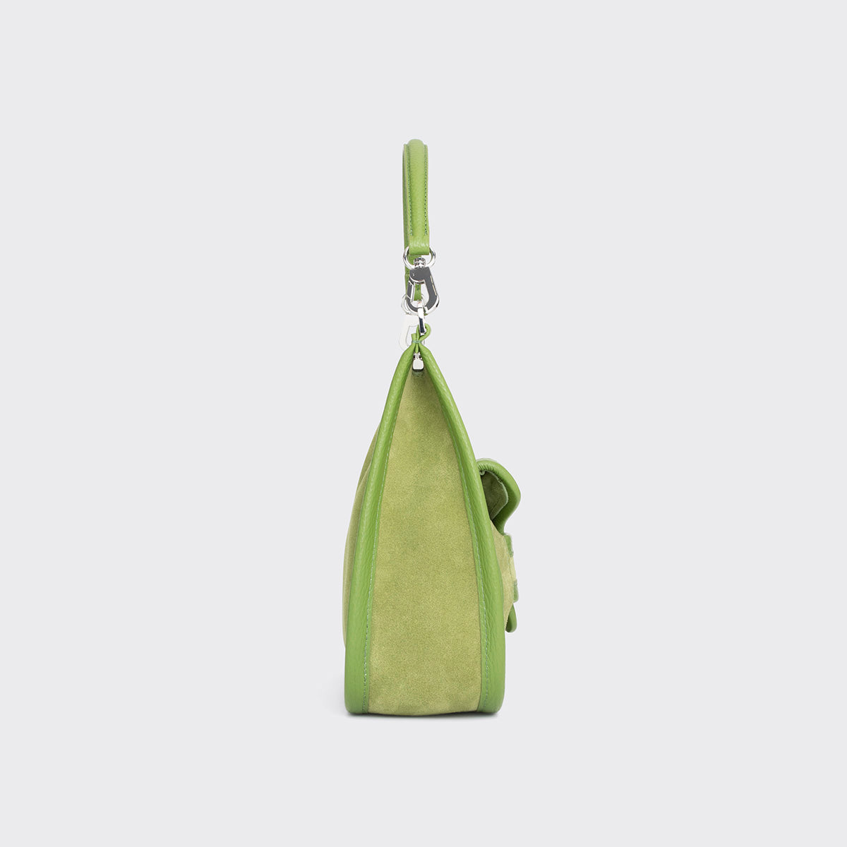 Pierre Hardy Alpha Day borsa a spalla pelle verde TU