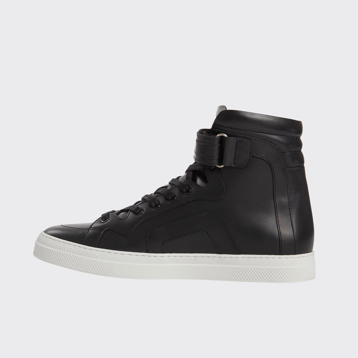 Pierre Hardy 112 sneakers alte uomo nere pelle