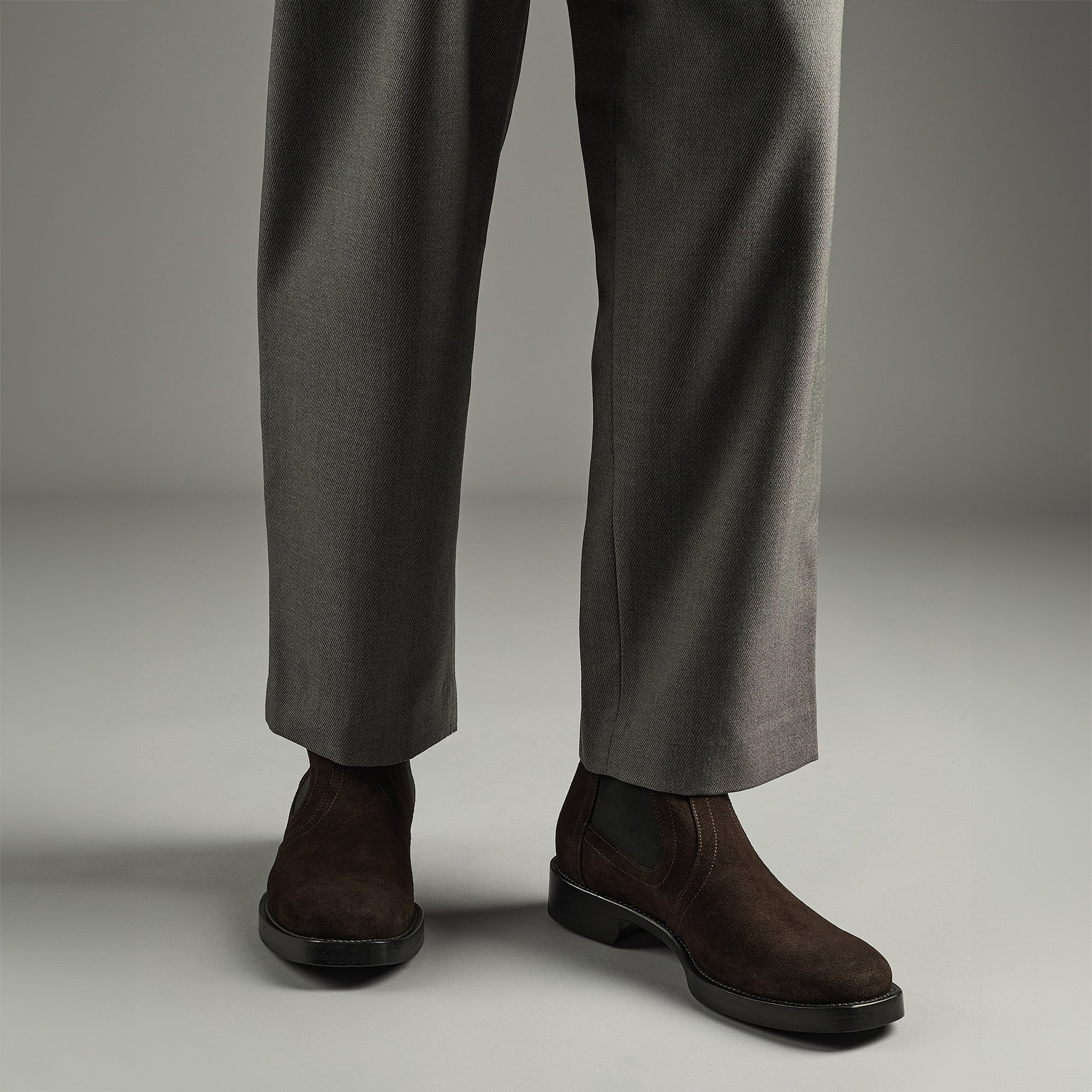 Pierre Hardy Heroes stivali chelsea uomo marrone scamosciato