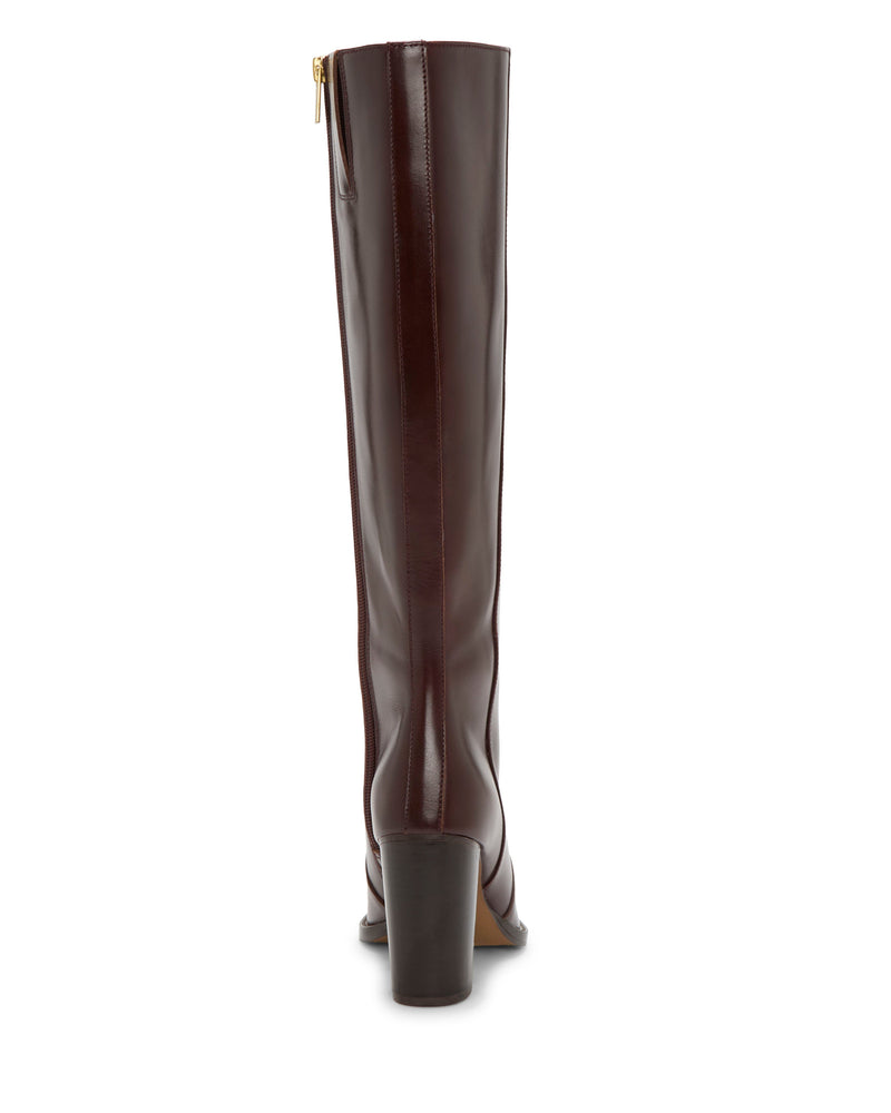 Vince Camuto Lecheya stivale alto donna pelle tacco blocco