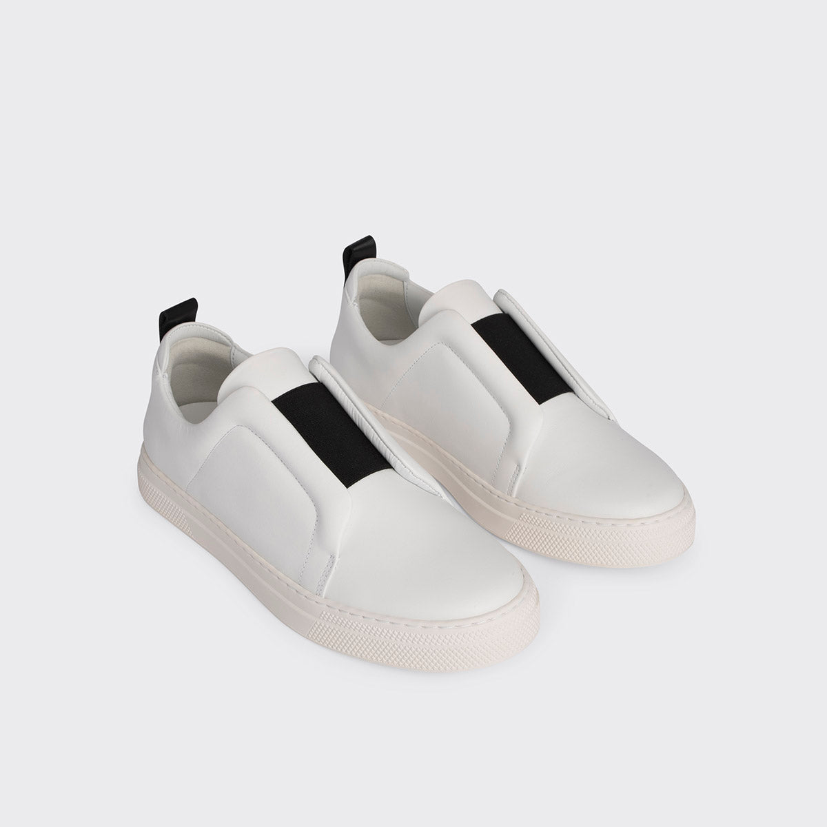 Pierre Hardy Slider sneakers bianche slip-on pelle