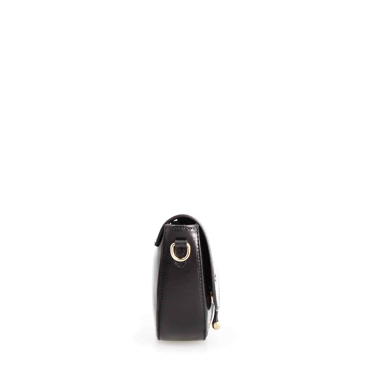 Leonardo Shoes Lena Borsa Donna Pelle Nera 22 cm