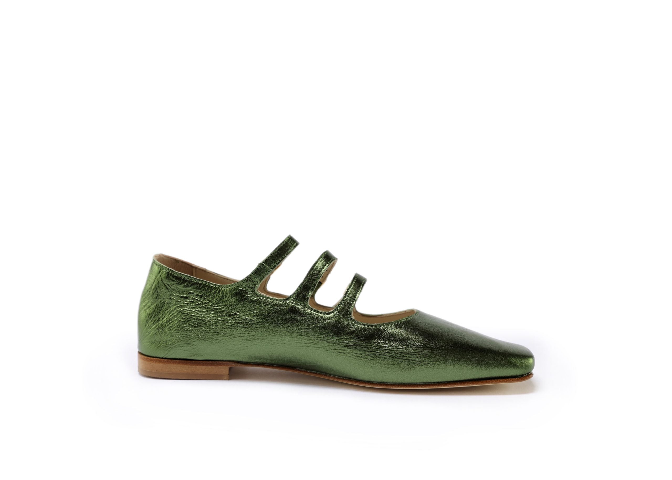 Ton Goût Paris Ballerina donna nappa militare