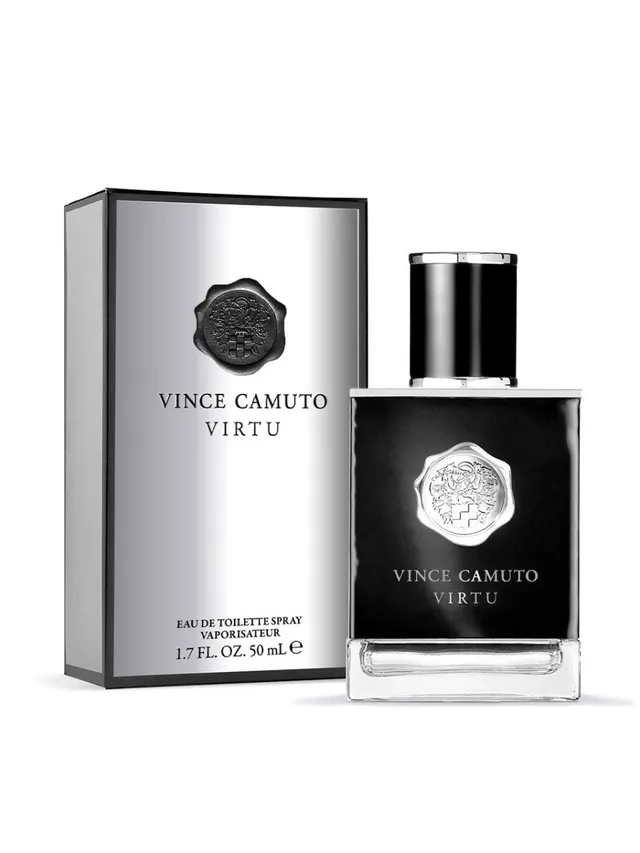 Vince Camuto Virtu Eau de Toilette Uomo 50 ml Legnoso