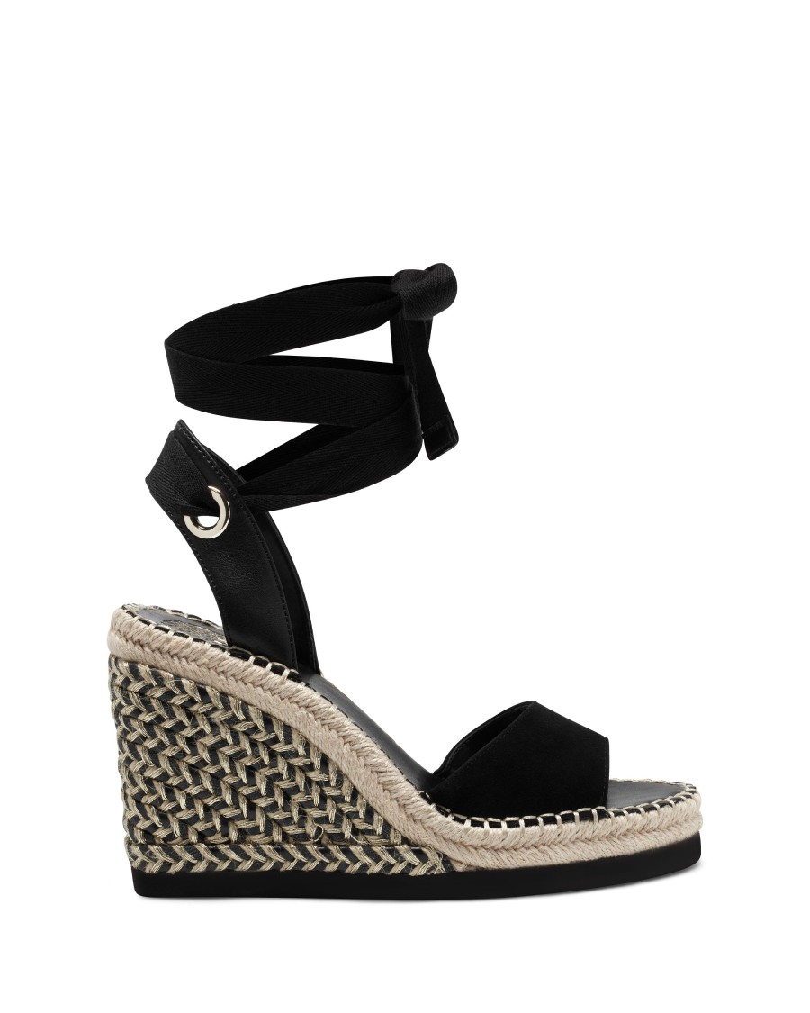 Vince Camuto Bendsen Sandalo con Zeppa Iuta Lacci Caviglia
