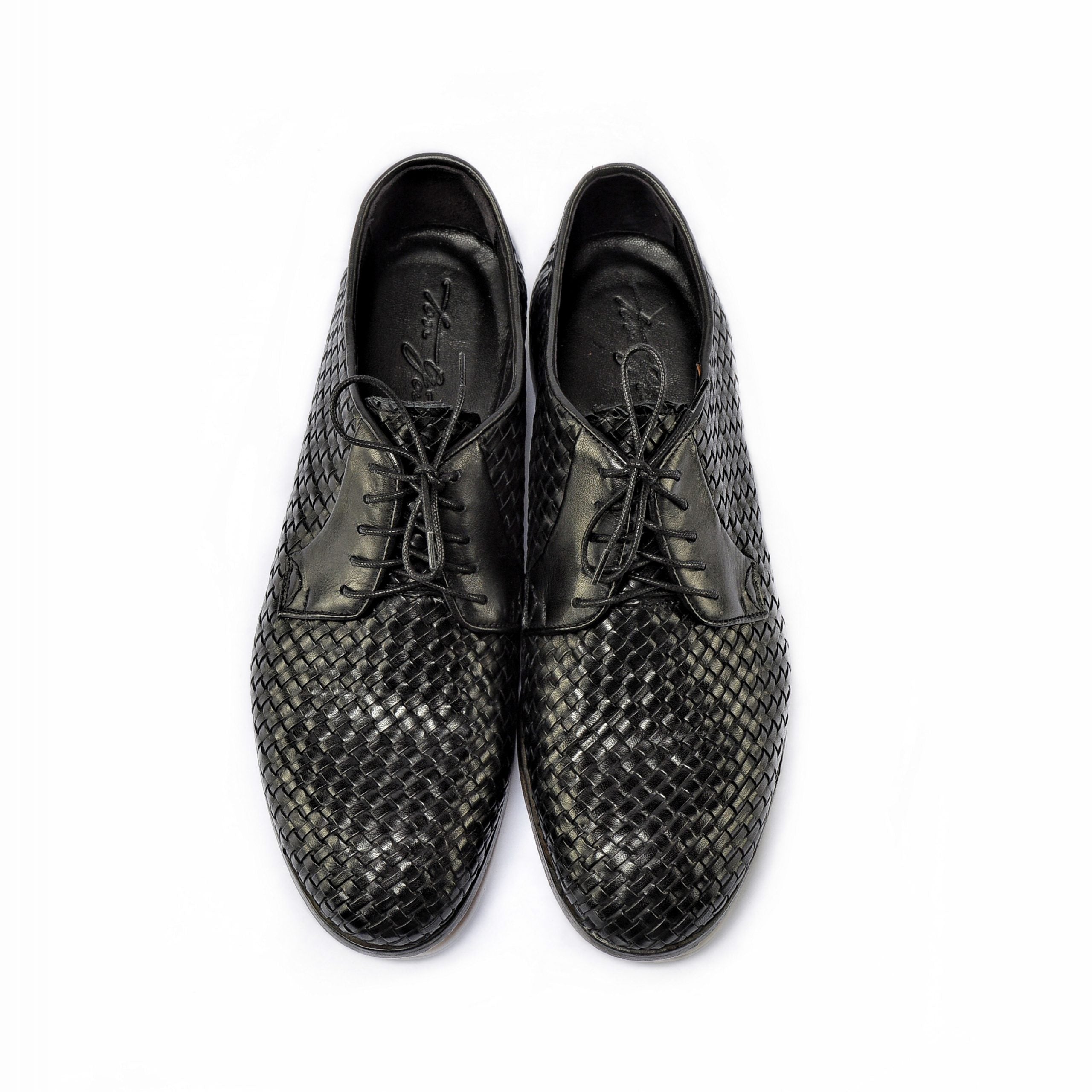 Ton Goût Derby Ciro scarpe derby nere 42 pelle intrecciata