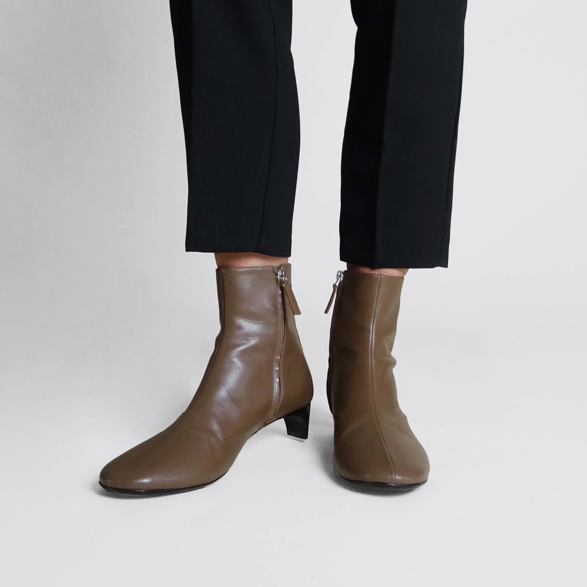 Pierre Hardy Claude stivaletti donna camel tacco 35 mm