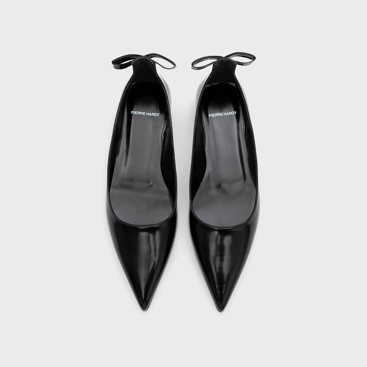 Pierre Hardy Cléo ballerine nere punta tacco 10 mm
