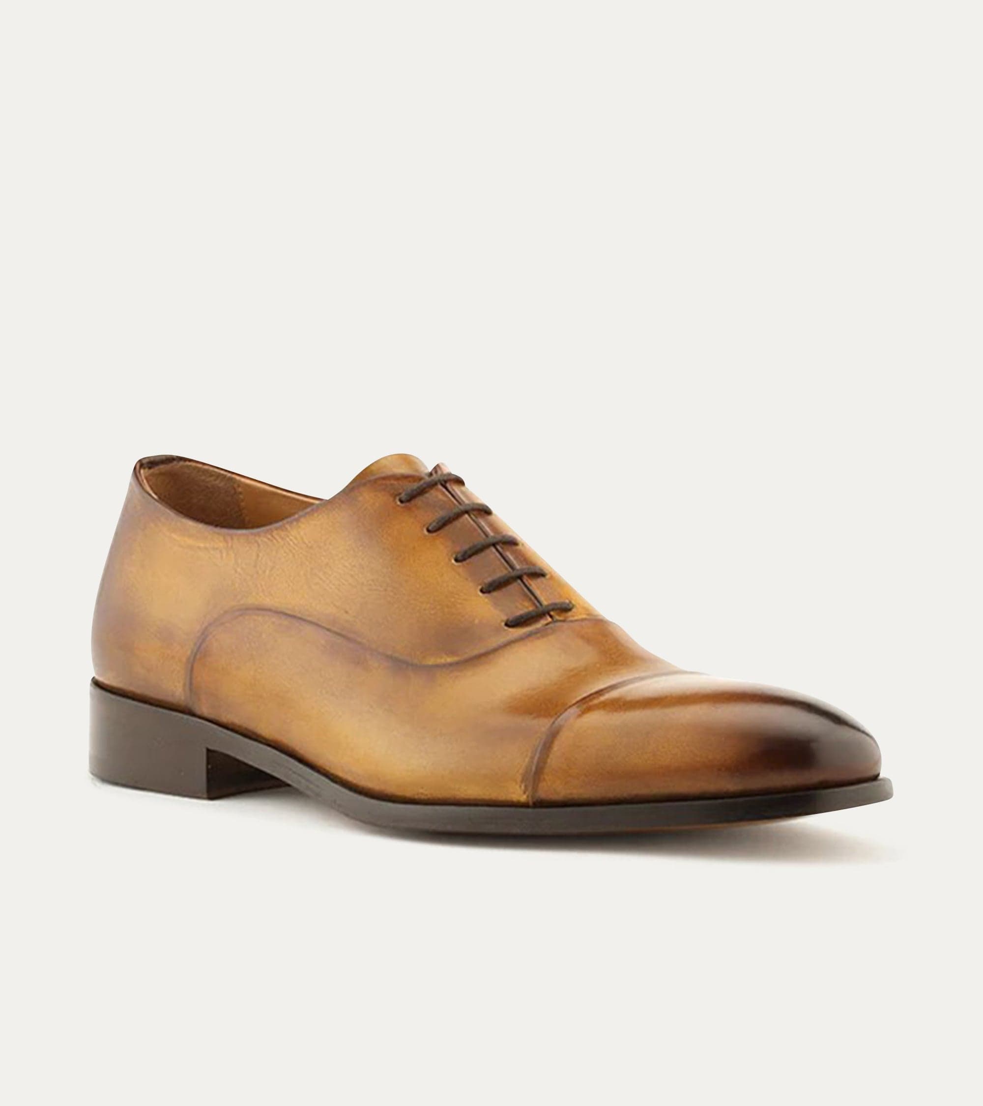 Ace Marks Griffin scarpe oxford uomo pelle bourbon