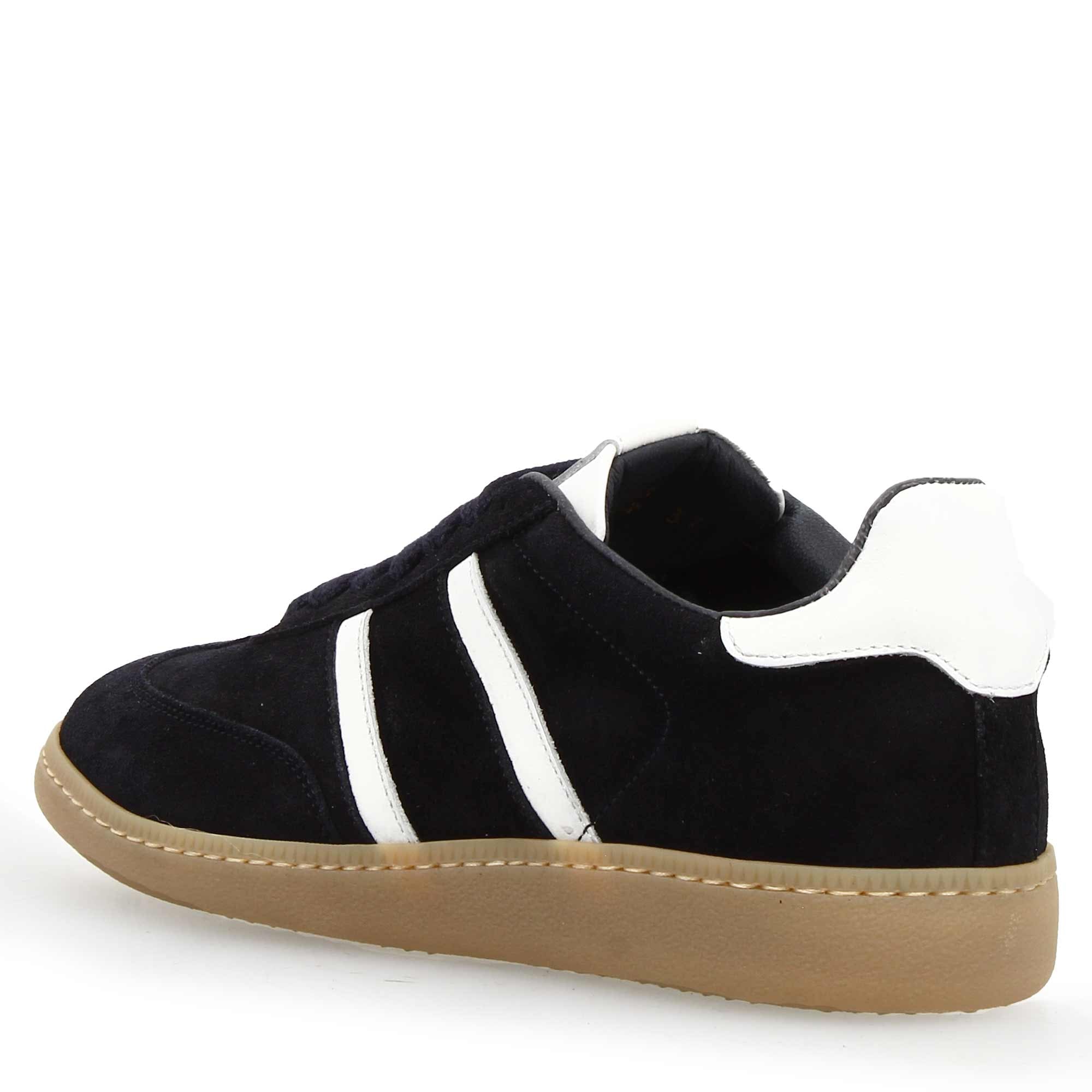 Leonardo Bizantina C sneakers pelle scamosciata blu