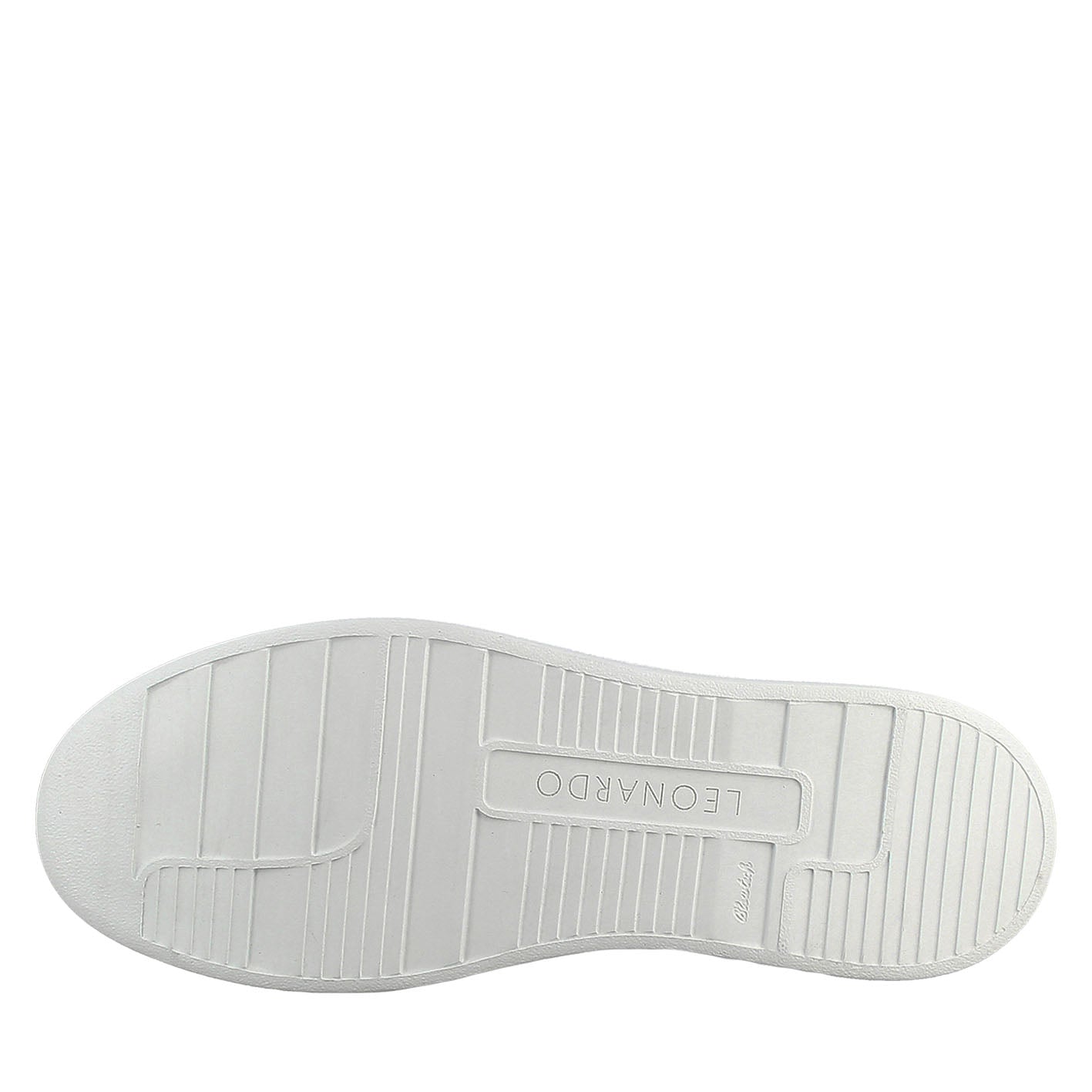 Leonardo Shoes Sneakers Uomo pelle liscia nero elegante