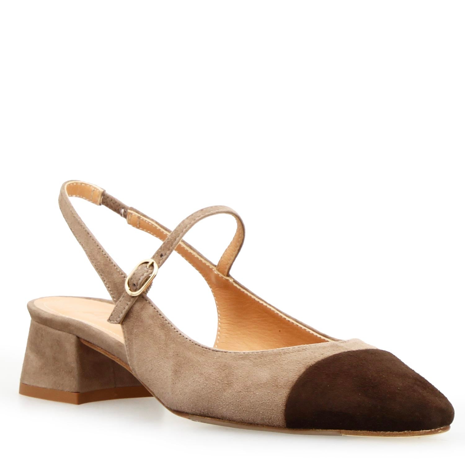 Leonardo Shoes Cornelia sandali donna camoscio marrone