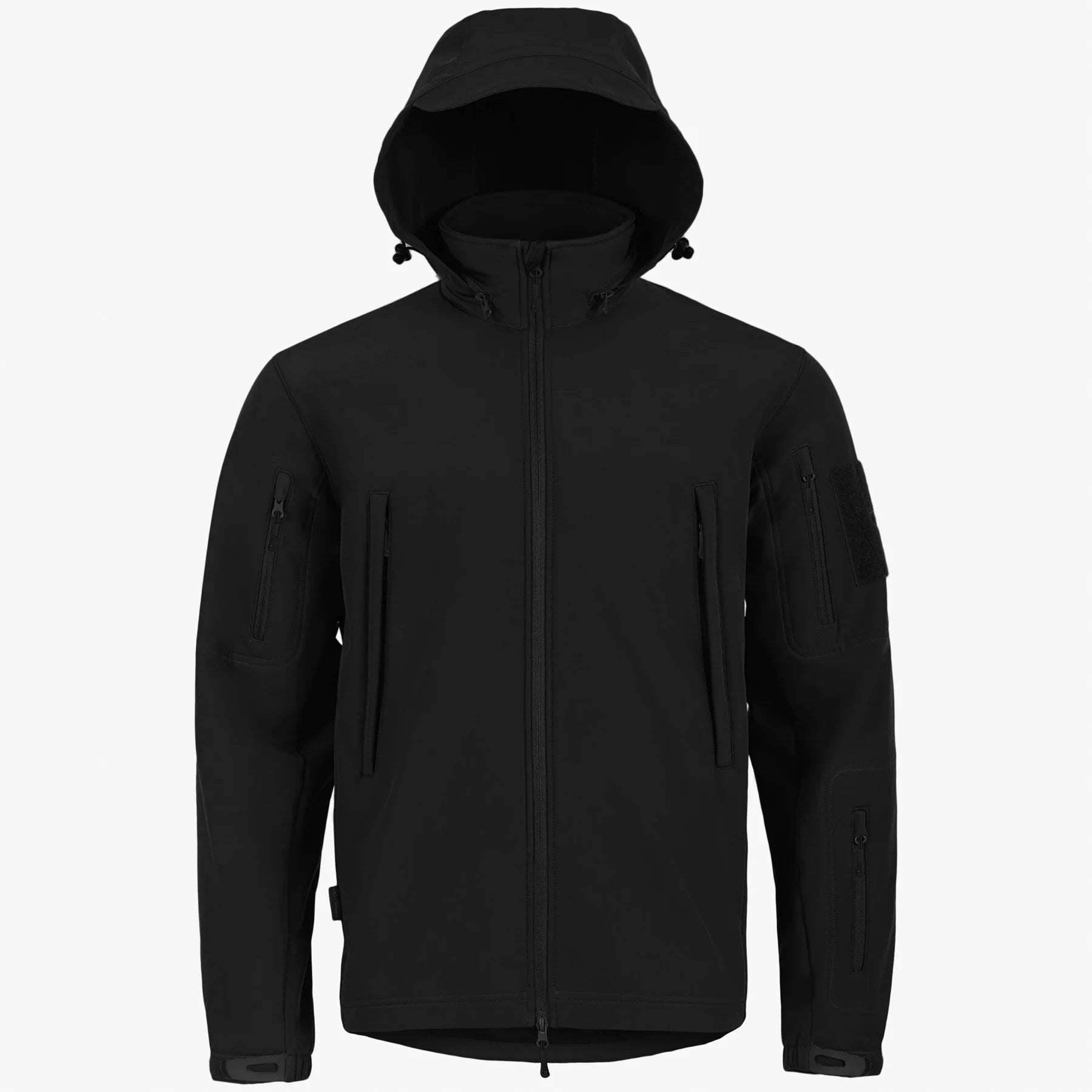 MAK Tactical giacca softshell nero AB-TEX con pile interno