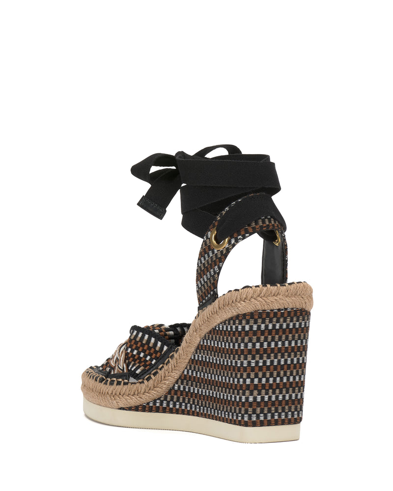 Vince Camuto Bealie sandalo zeppa espadrillas intreccio