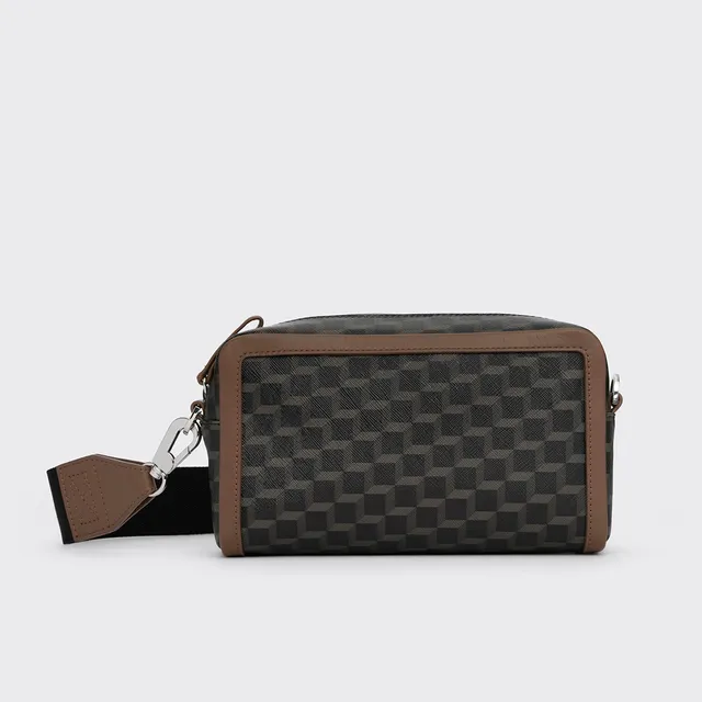 Pierre Hardy Maxi Cube Box borsa tracolla pelle nera