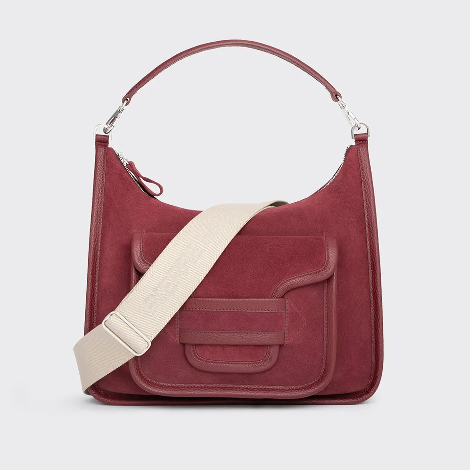 Pierre Hardy Alpha Day borsa maxi bordeaux spalla TU