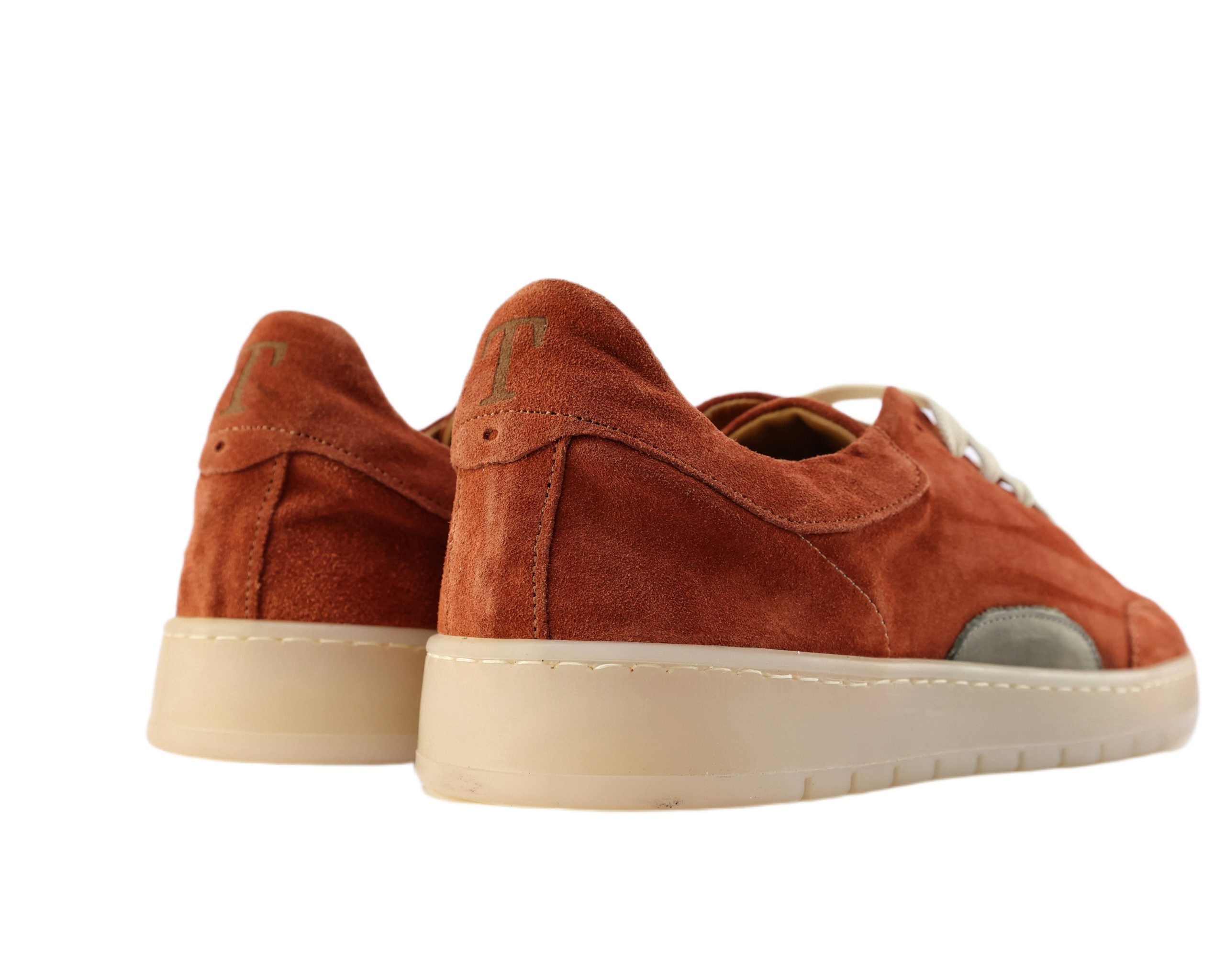 Ton Goût Sneakers uomo bruciato camoscio gomma