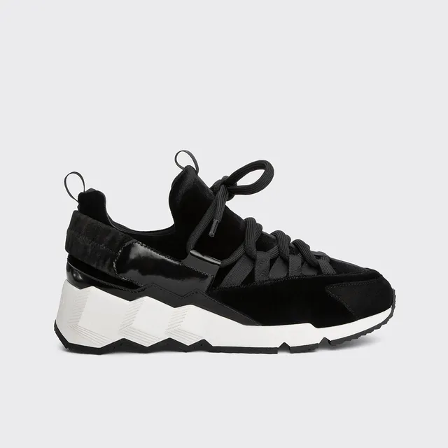 Pierre Hardy Trek Comet Sneakers scarpe donna nero