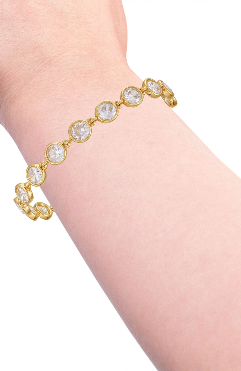 Vince Camuto Bracciale Tennis Oro con Zirconi
