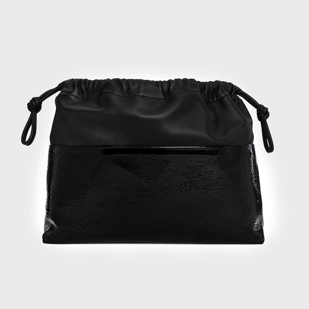Pierre Hardy Twin Clutch Twin Clutch Maxi pochette nera TU pelle