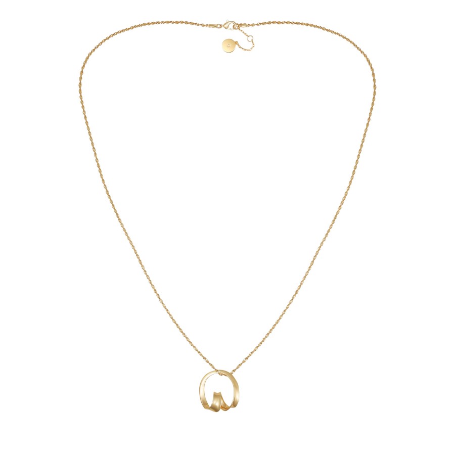 Vince Camuto Collana Lunga Catena Oro Spina di Pesce
