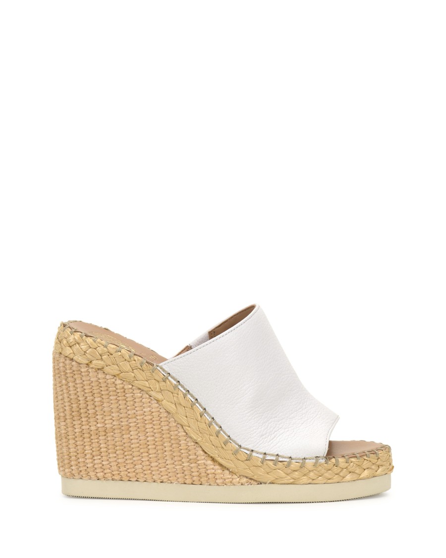 Vince Camuto Brissia mule zeppa pelle iuta