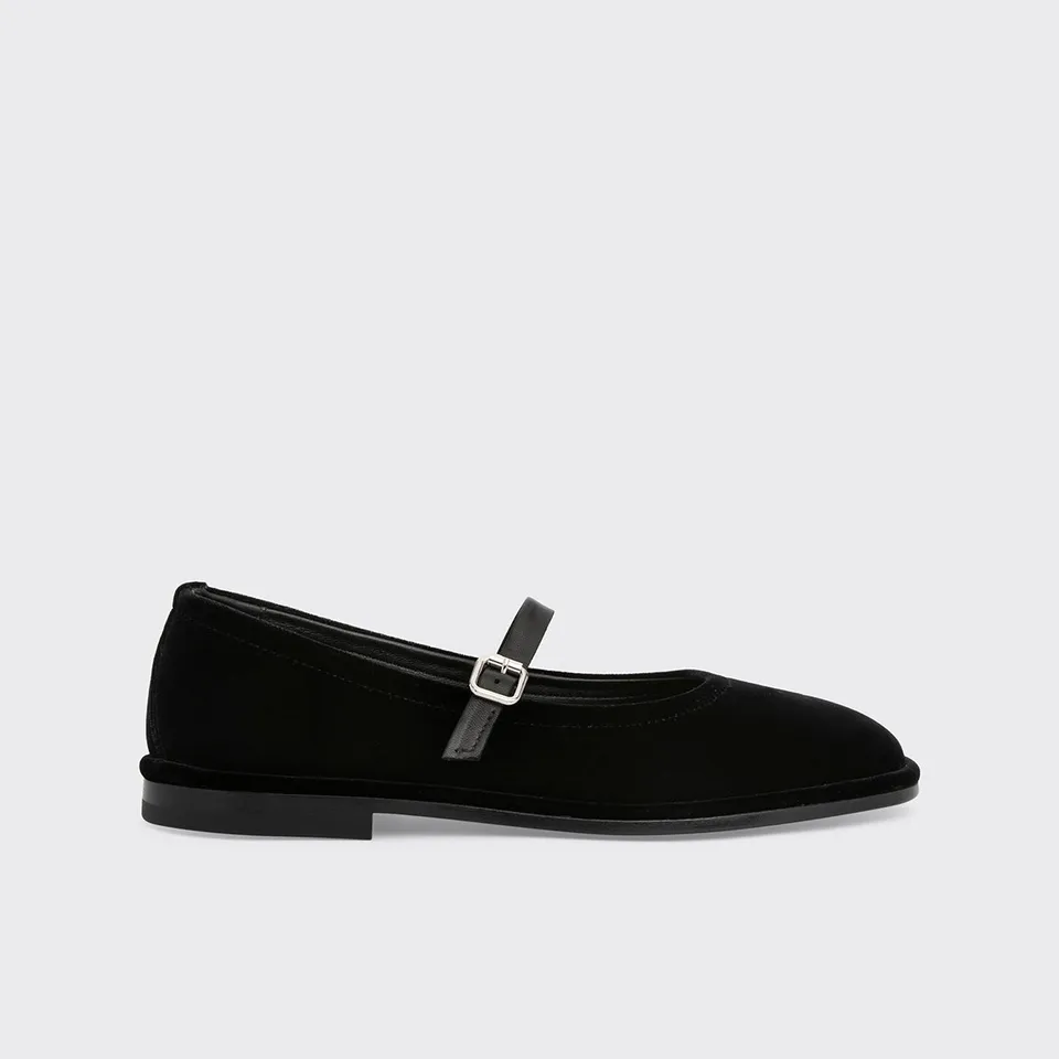 Pierre Hardy Trish ballerina donna nera pelle suola piatta