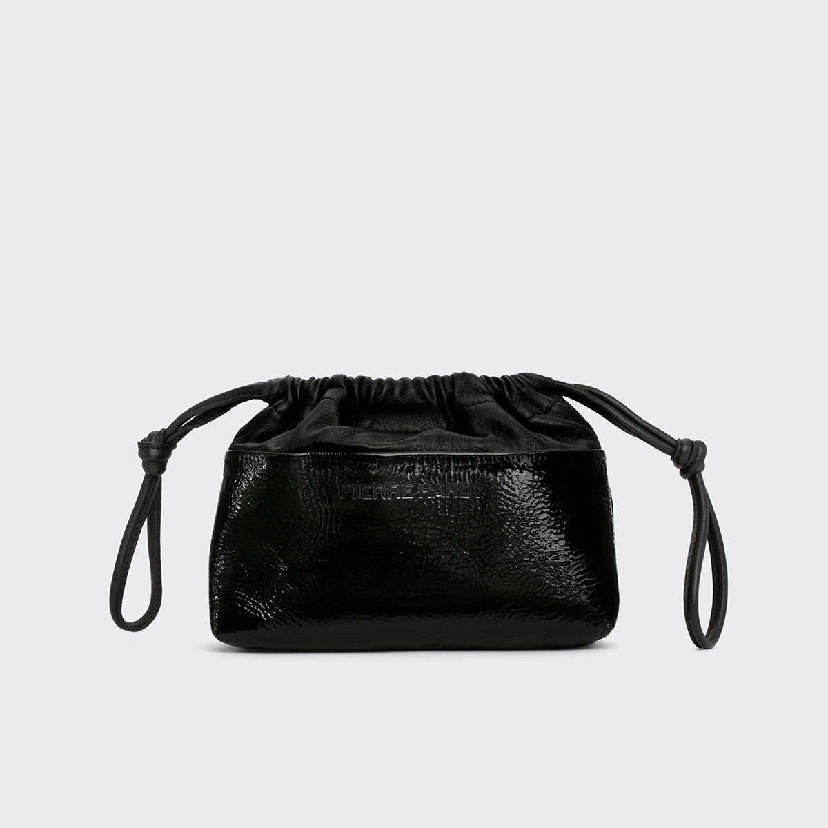 Pierre Hardy Twin AHV1 clutch mini nera pelle tracolla