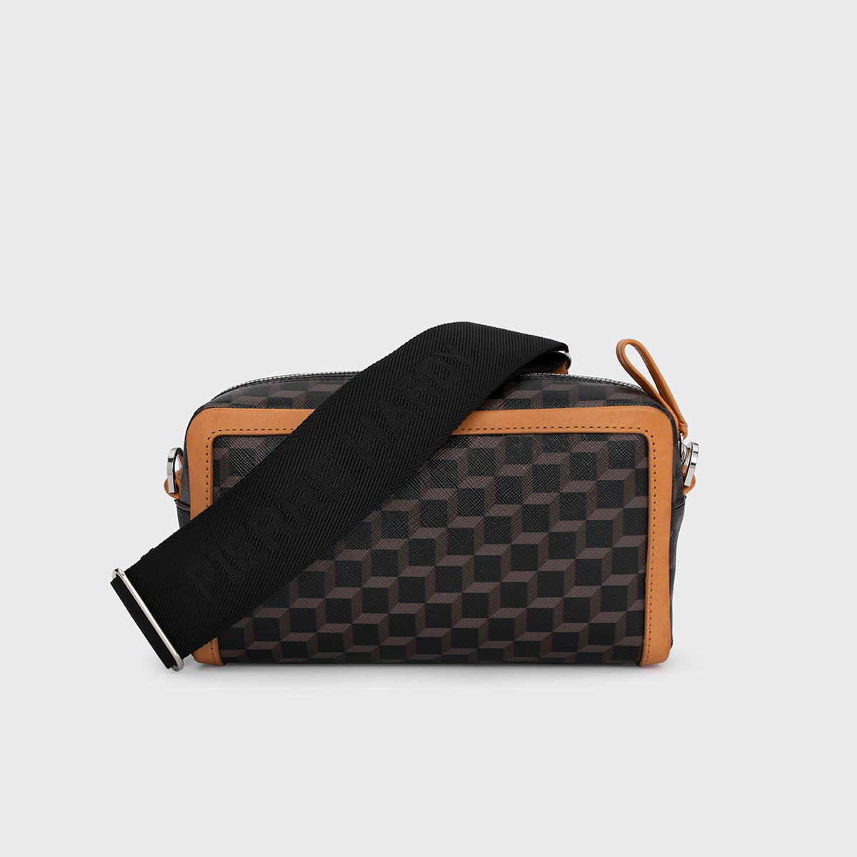 Pierre Hardy Cube Box VV08 tracolla maxi nera pelle