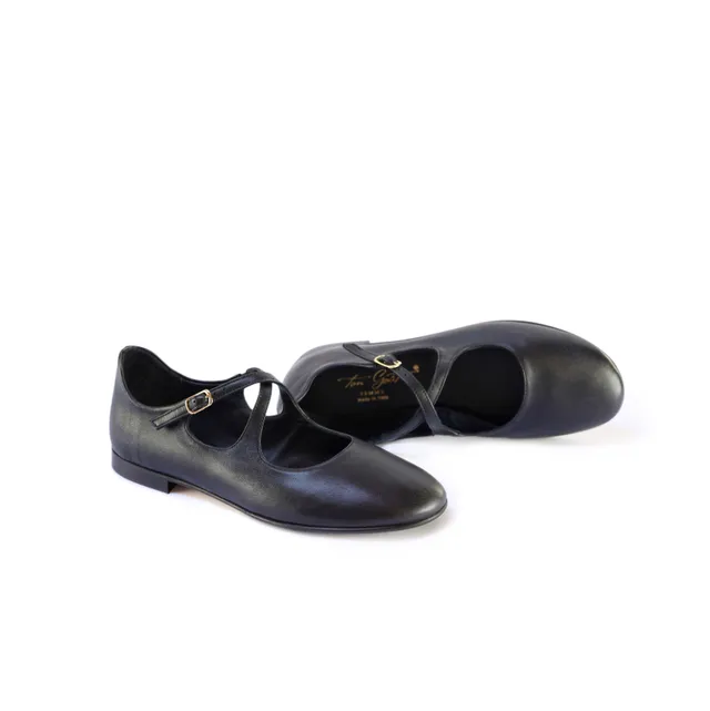 Ton Goût Sabine ballerine donna nappa nero 37 tacco 2cm