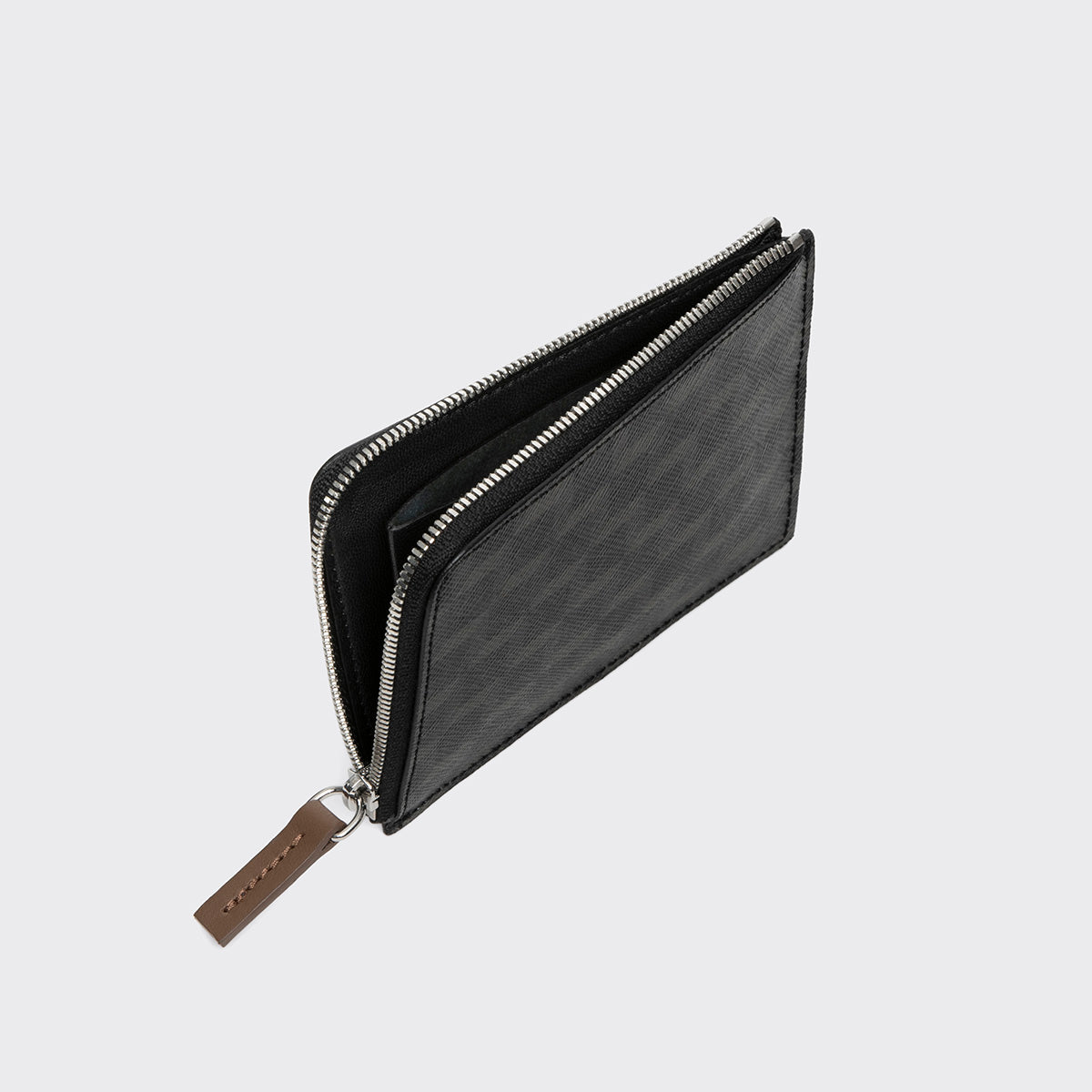 Pierre Hardy Valois portamonete nero tela con zip