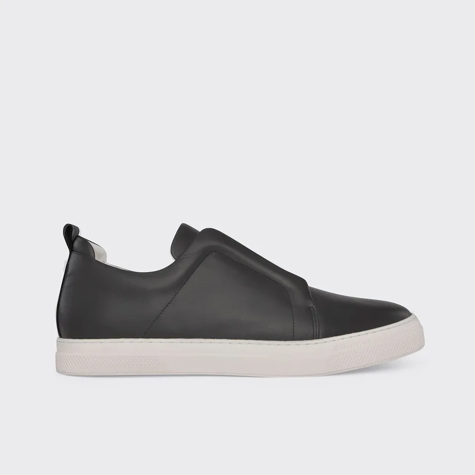 Pierre Hardy Slider Sneakers scarpe uomo nere slip-on