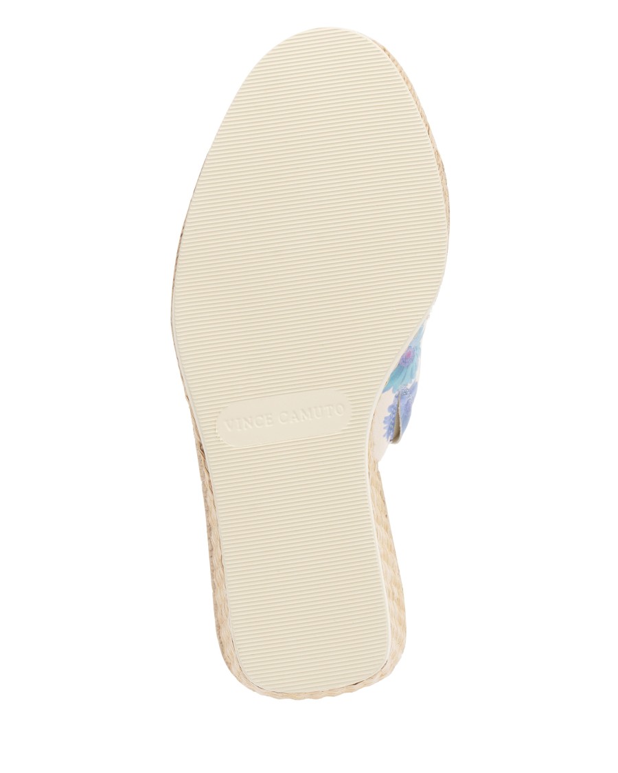 Vince Camuto Brissia mules zeppa iuta pelle