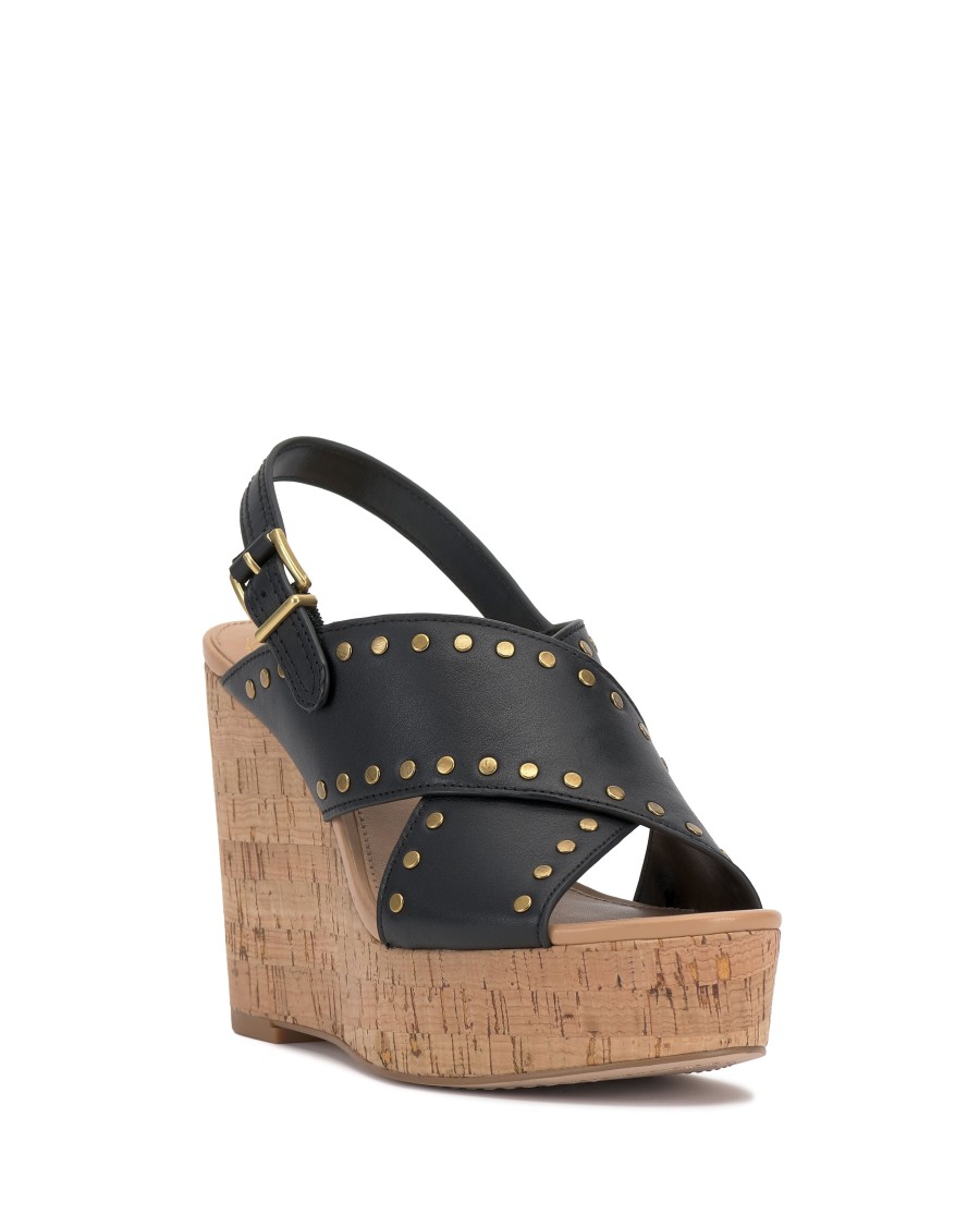 Vince Camuto Ellna Sandalo con Zeppa Donna