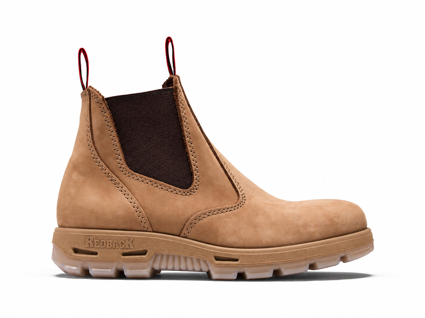 Redback Bobcat Copper Horse Stivali pelle slip-on rame