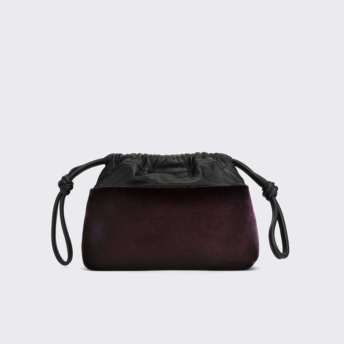 Pierre Hardy Mini Twin clutch tracolla pelle viola TU