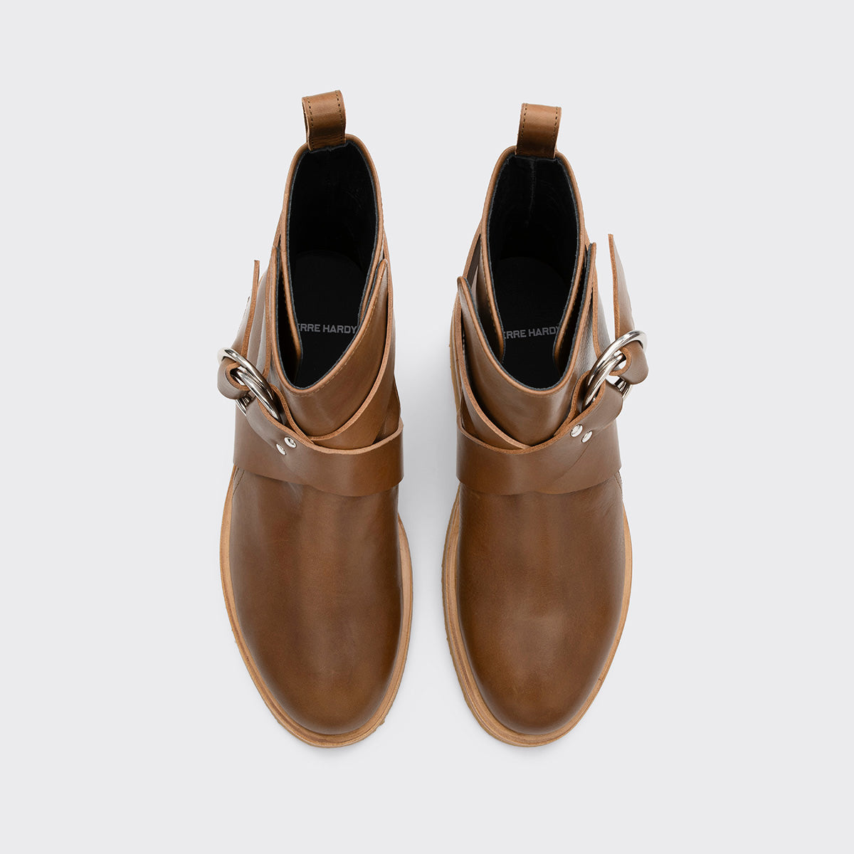 Pierre Hardy Dakota stivali donna marrone suola crepe