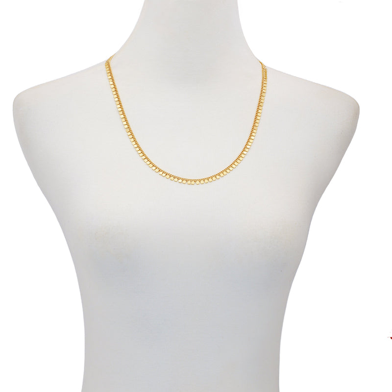 Vince Camuto Geometrica Collana catena oro donna