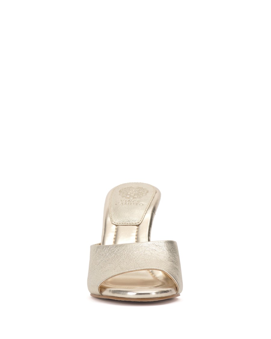Vince Camuto Paigely mule donna punta aperta tacco svasato