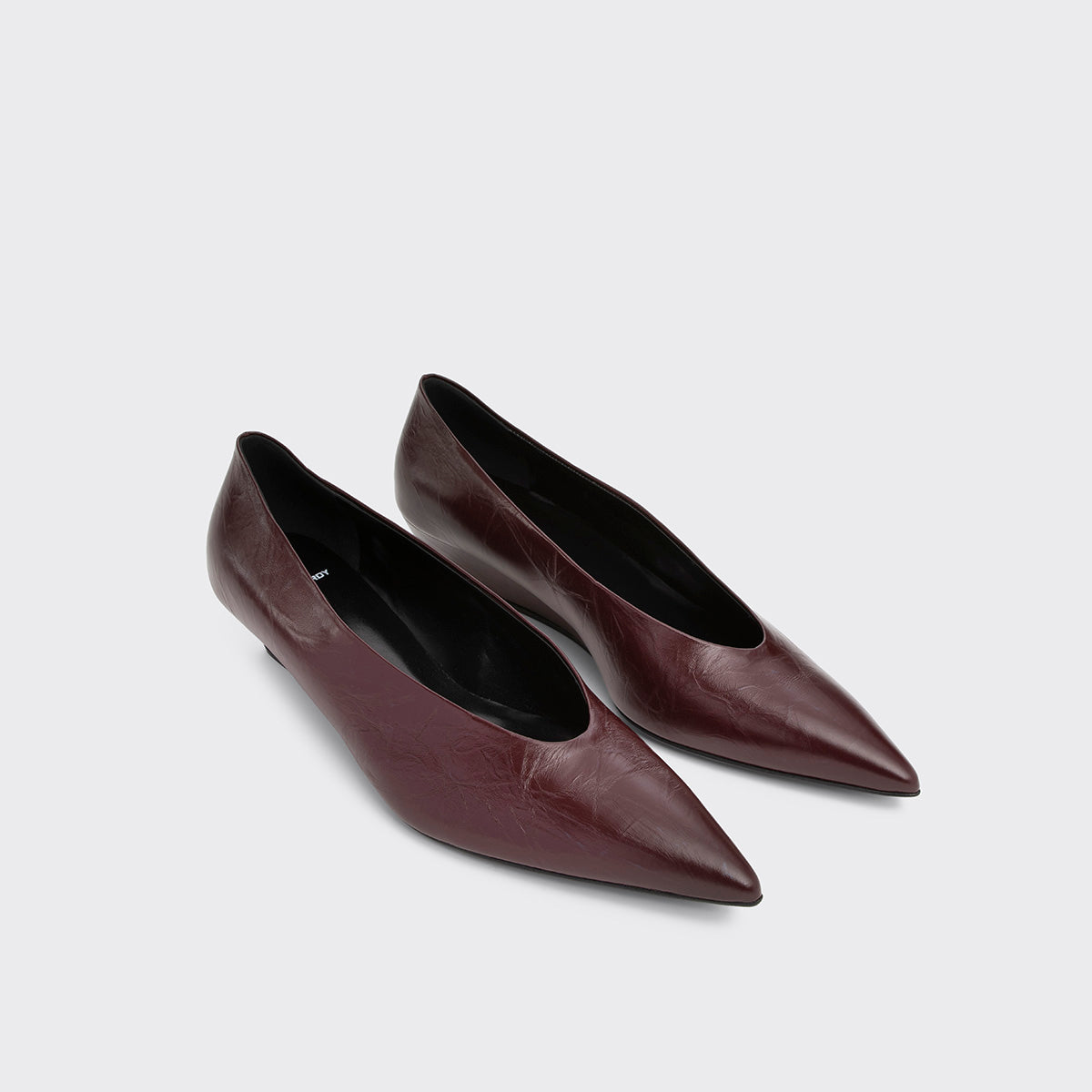 Pierre Hardy Amber décolleté donna bordeaux tacco 35 mm