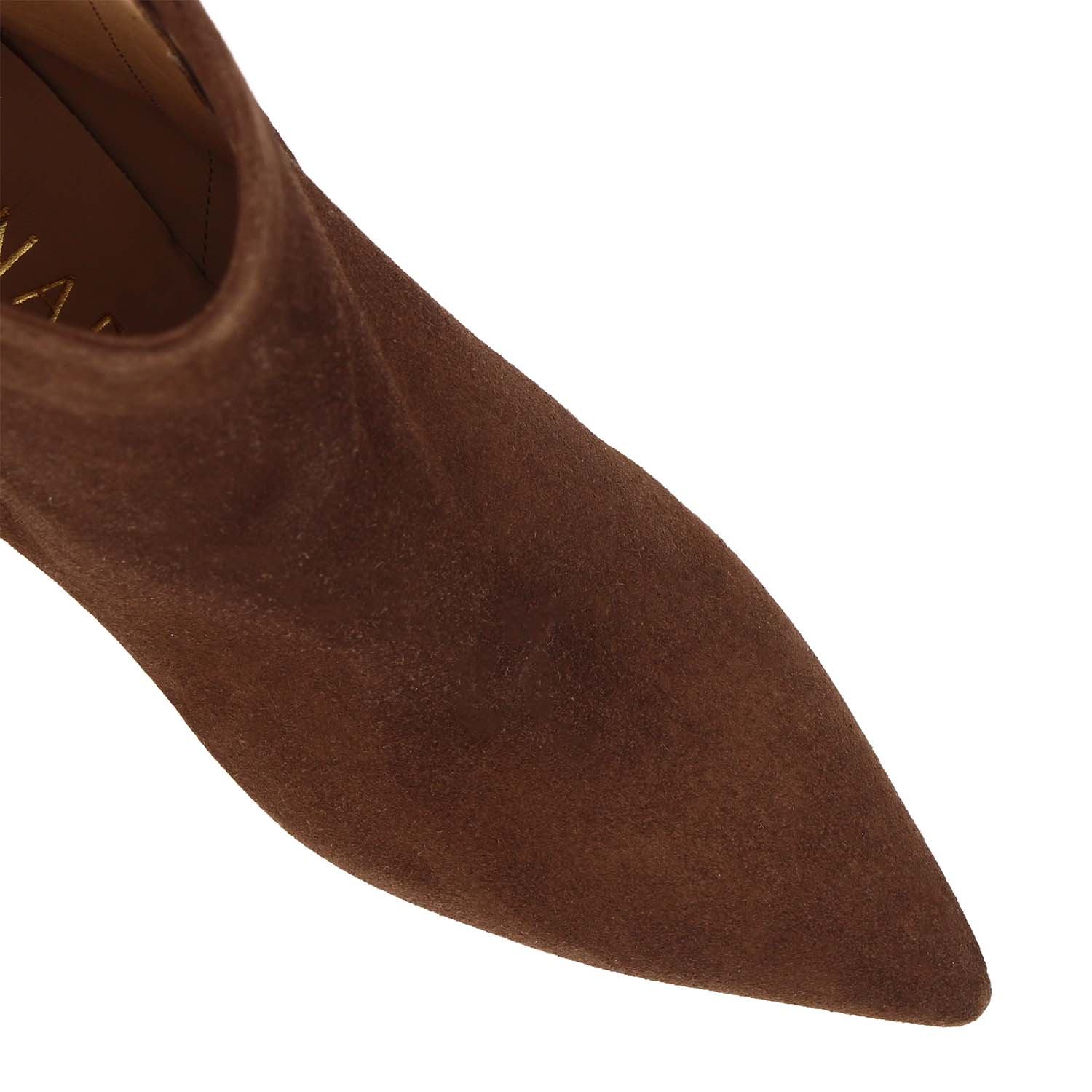 Leonardo Shoes Gioconda Stivaletti Donna marrone camoscio