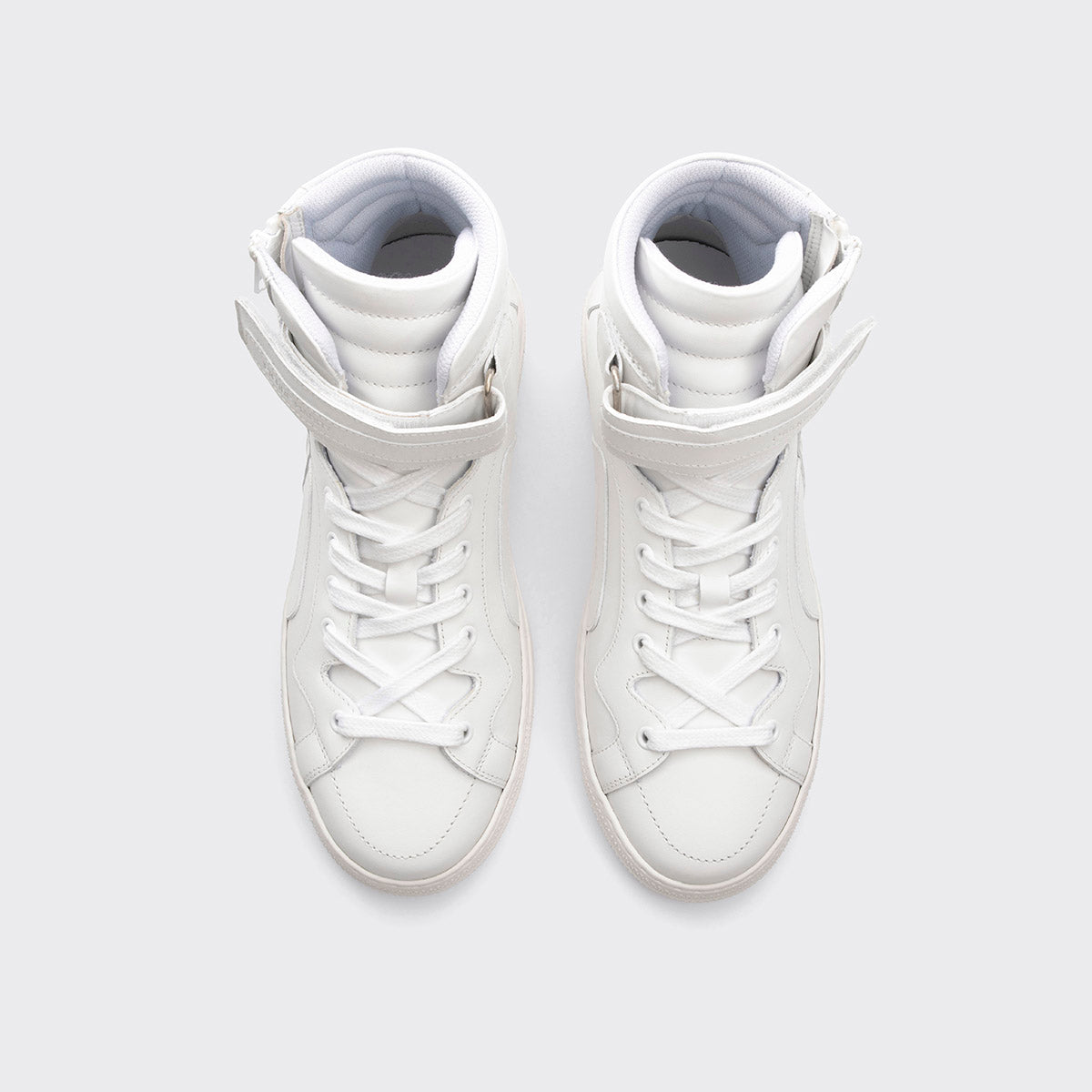 Pierre Hardy 012 sneakers alte donna bianche con zip