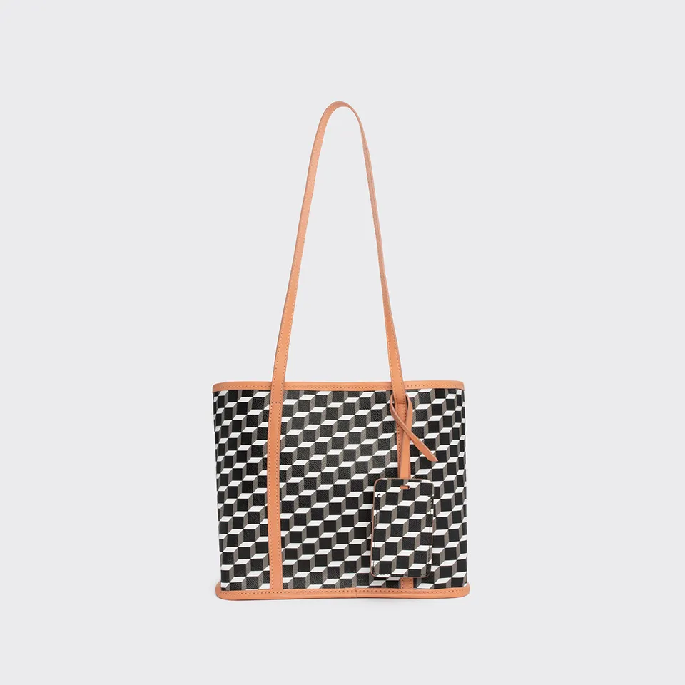Pierre Hardy Mini Cab Tote borsa tote donna nera
