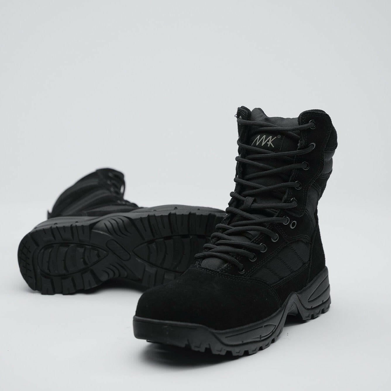 MAK Protector 9 stivale tattico camoscio nero puntale