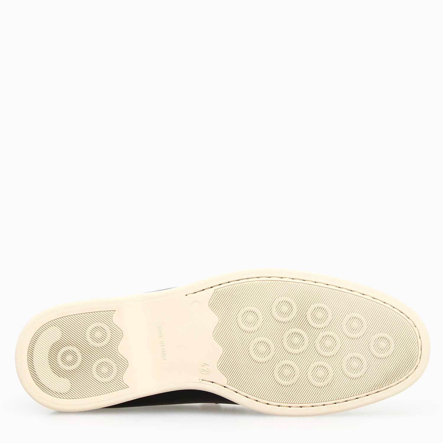 Leonardo Shoes Elite mocassino uomo pelle blu navy