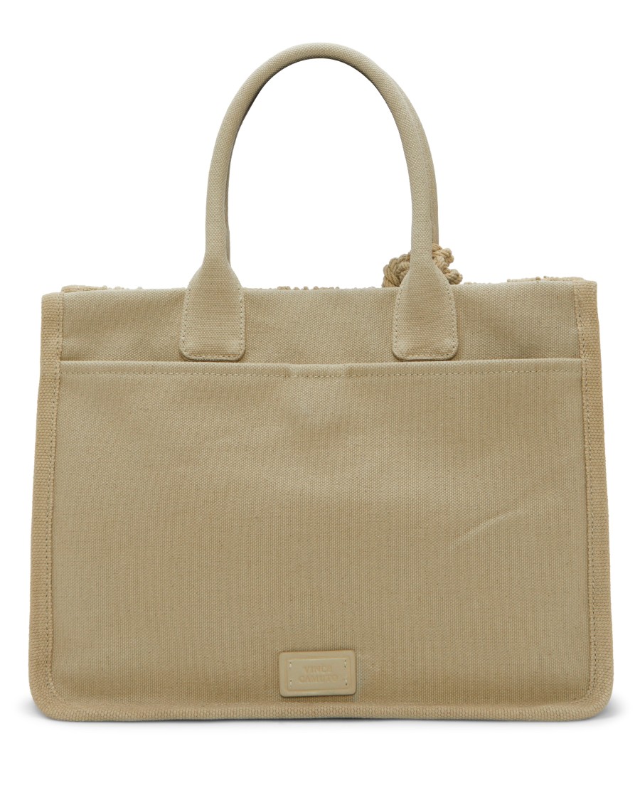 Vince Camuto Orla borsa tote tela oversize manici arrotolati